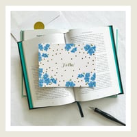 Image 1 of Gold Lux : Hello Forget Me Not Greeting Card
