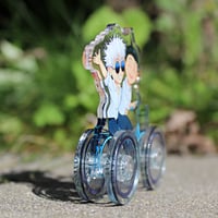 Image 5 of Gojo/Geto Bike Mobile Standee [PRE-ORDER]