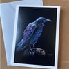 Second Raven blank card