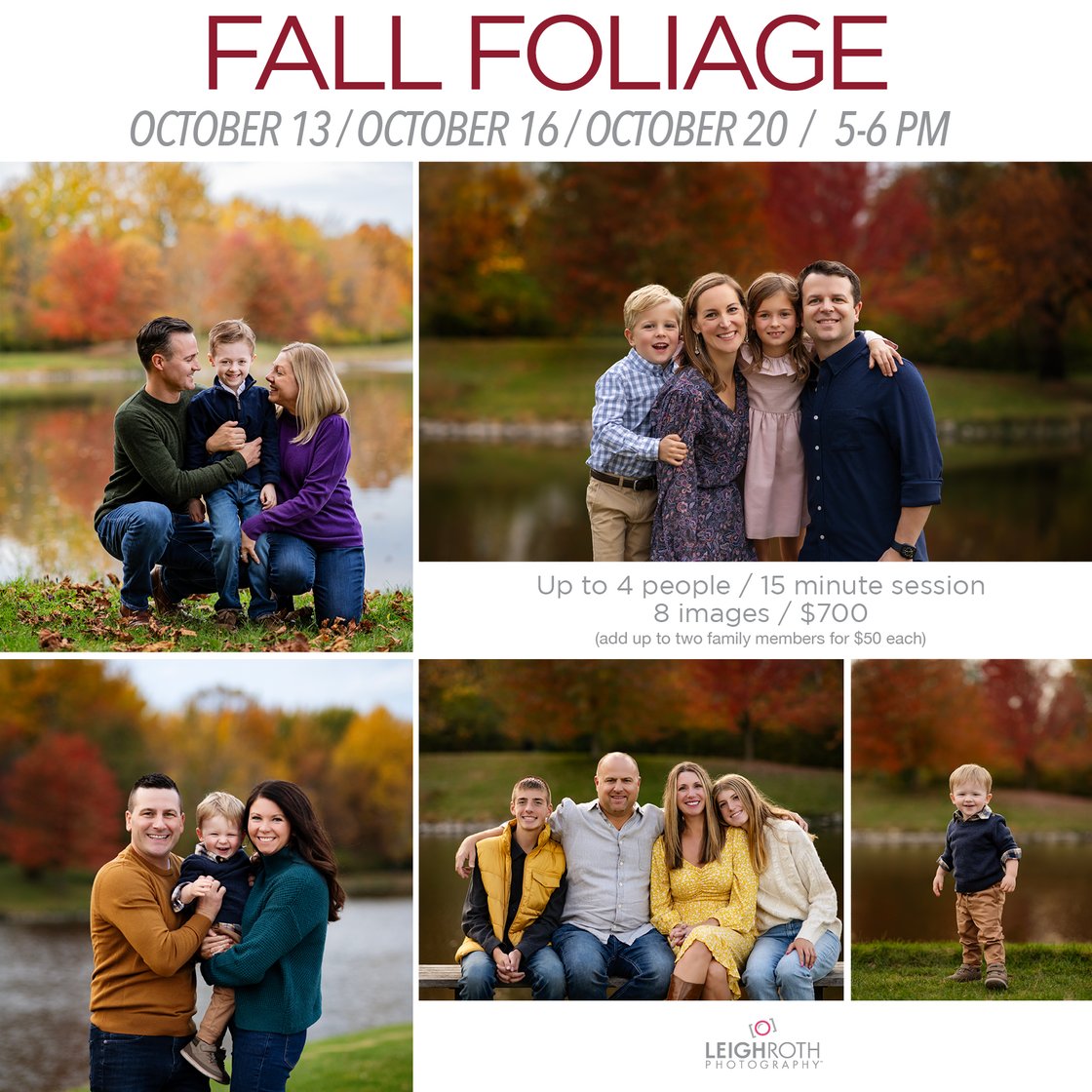 Image of 2024 FALL FOLIAGE SESSSION