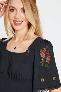 Image 4 of Snake & Floral Top