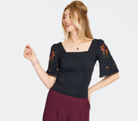 Image 5 of Snake & Floral Top