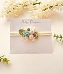 Marine Blossom Baby Headband