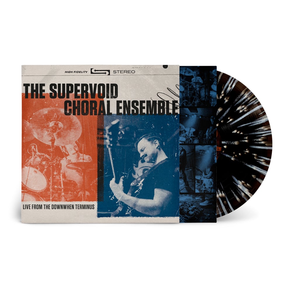 Supervoid Choral Ensemble "Live from the Downwhen Terminus" LP VIT065 (Black ice/blood red)