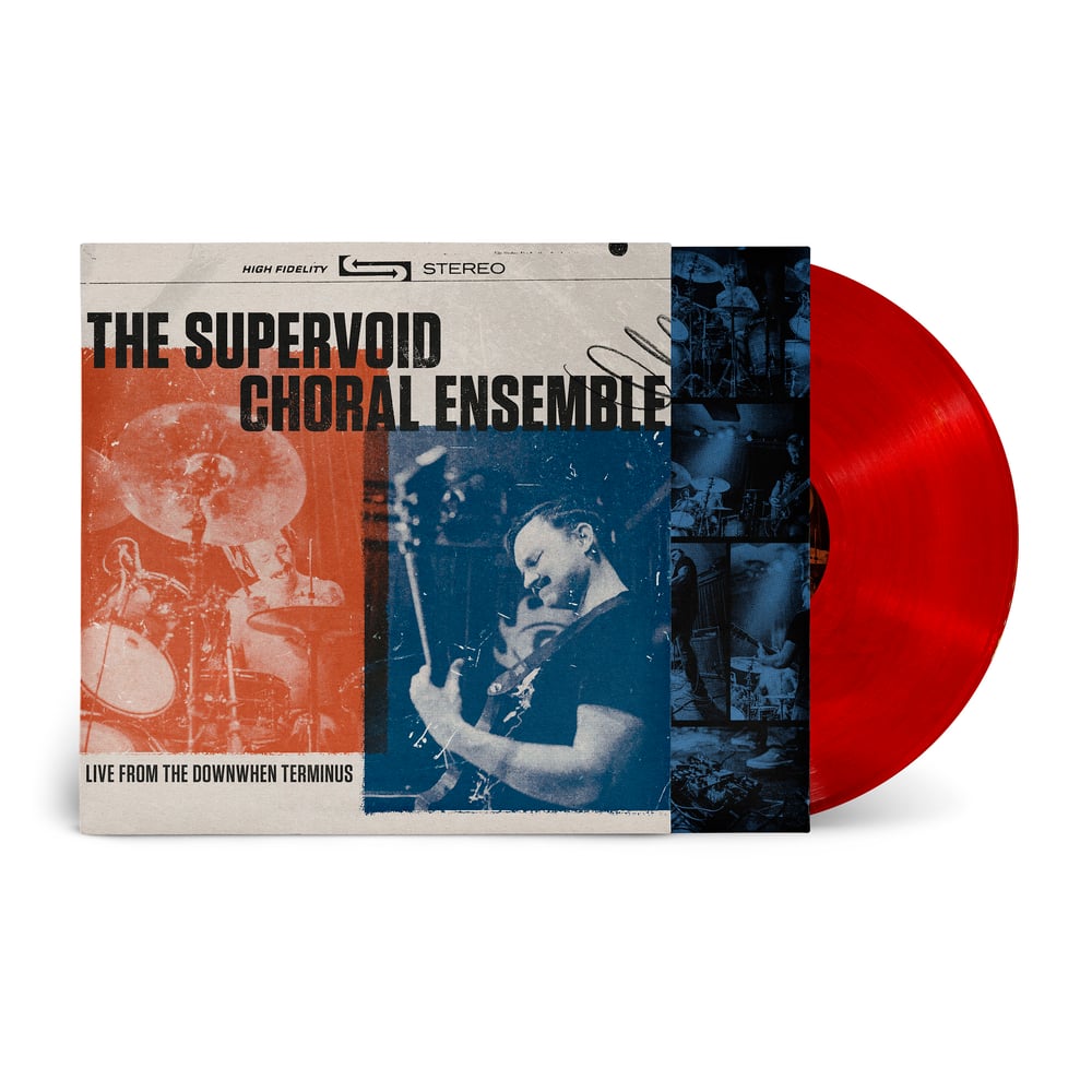 Supervoid Choral Ensemble "Live from the Downwhen Terminus" LP VIT065 (Black ice/blood red)