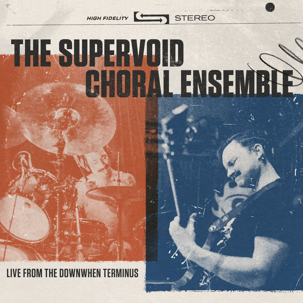 Supervoid Choral Ensemble "Live from the Downwhen Terminus" LP VIT065 (Black ice/blood red)