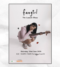 'fangirl' Album Launch Show Poster