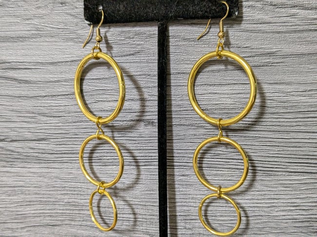 Golden Life Earrings 
