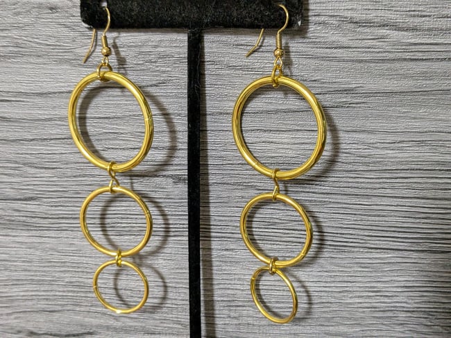Golden Life Earrings 