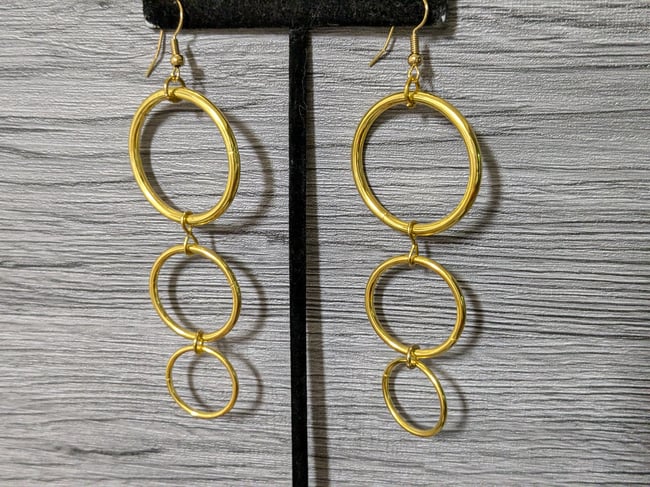 Golden Life Earrings 