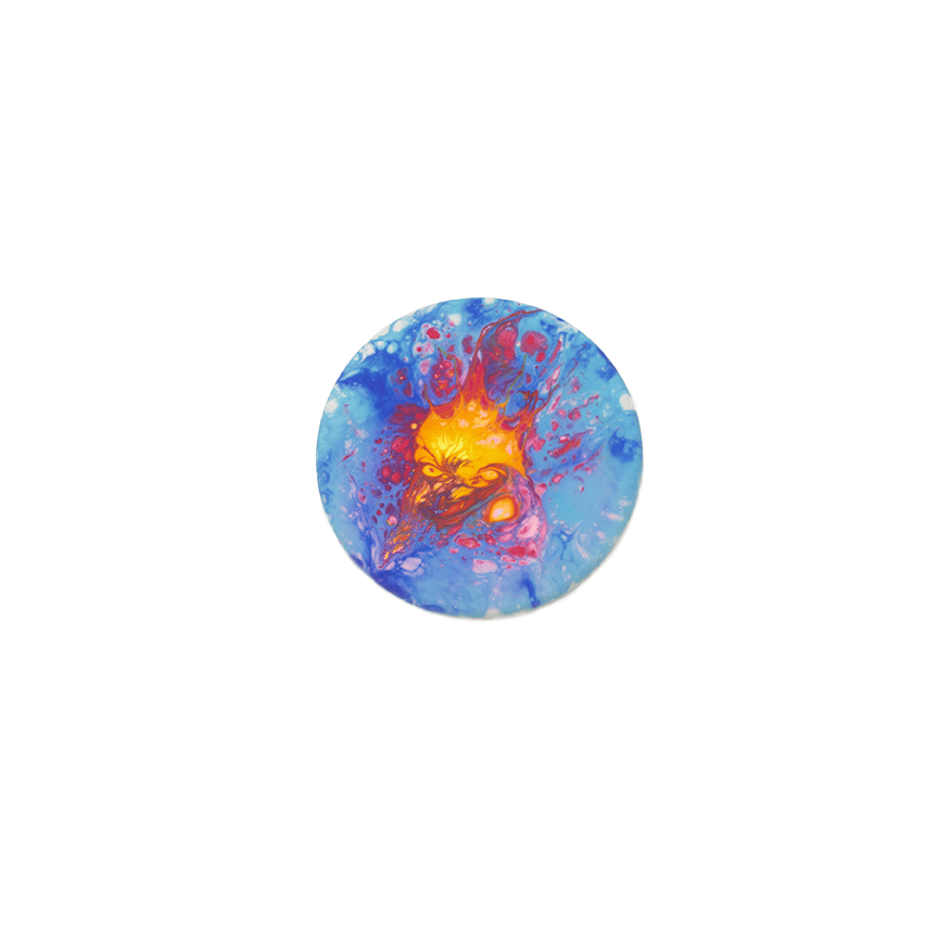 BFD #M1 'mini splatter crazy face' | Bill's Flying Discs
