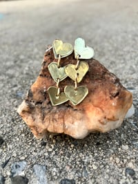Triple Heart earrings 