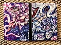 Image 3 of Handmade Blank Notebook - Barong & Rangda