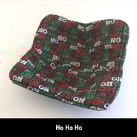 Image 3 of Reversible Bowl Cozy - Ho Ho Ho
