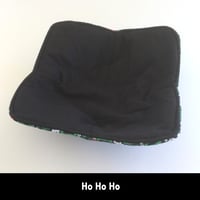 Image 4 of Reversible Bowl Cozy - Ho Ho Ho