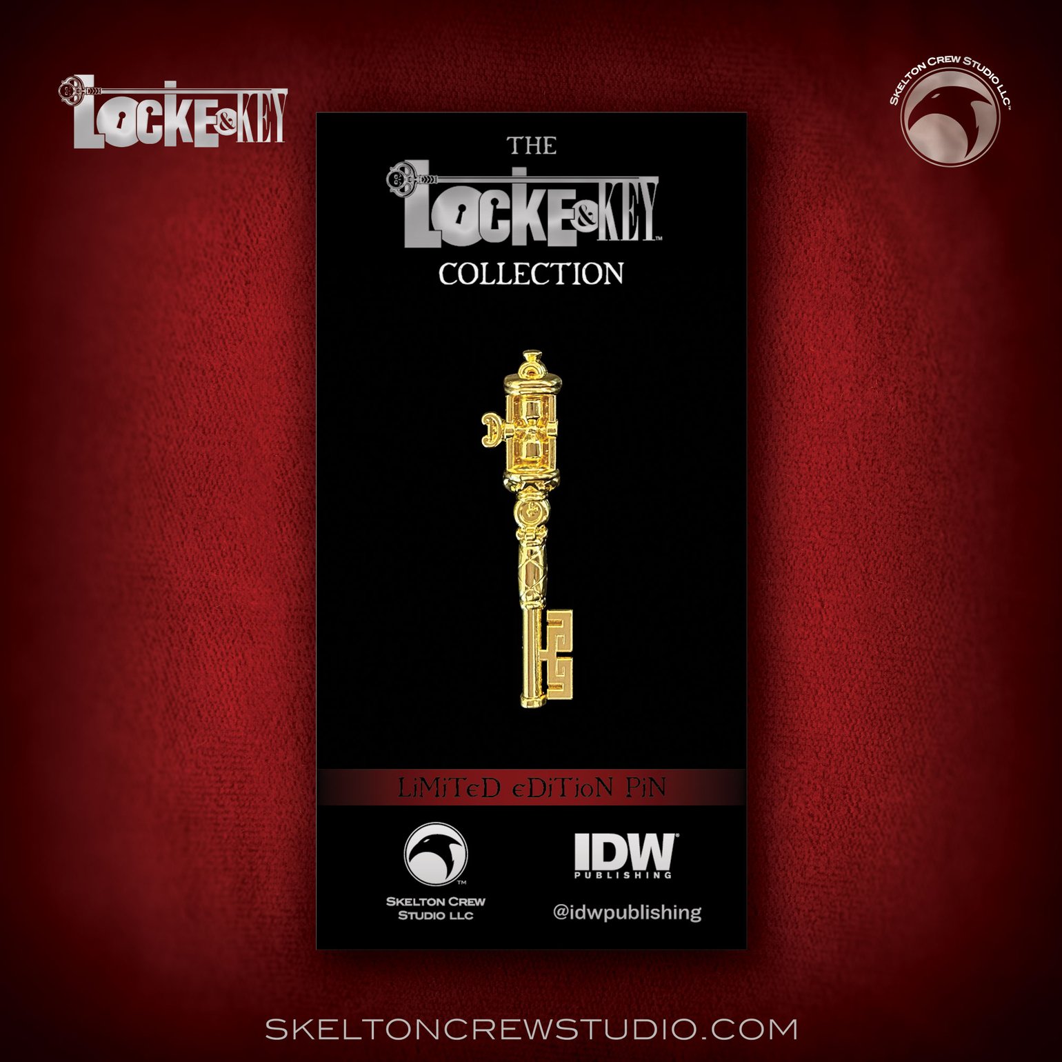 Image of Locke & Key: Timeshift Key Pin!