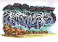 Image 1 of Original Art, "GHOF 9" Freestyle Blackbook Piece