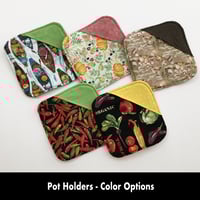 Image 1 of Pot Holders - Set 1 Color Options