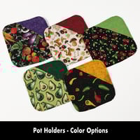 Image 1 of Pot Holders - Set 2 Color Options