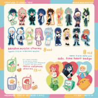 Genshin Acrylic Charms