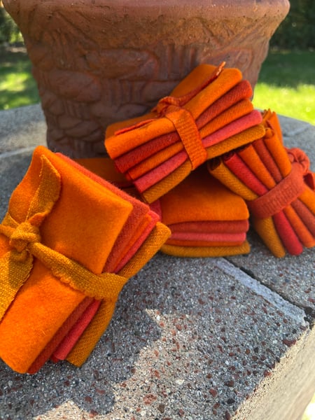 Image of Orange Mix 5 Piece Bundle -2 Sizes