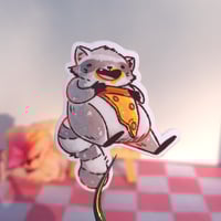 Image 3 of Raccoon Stickers