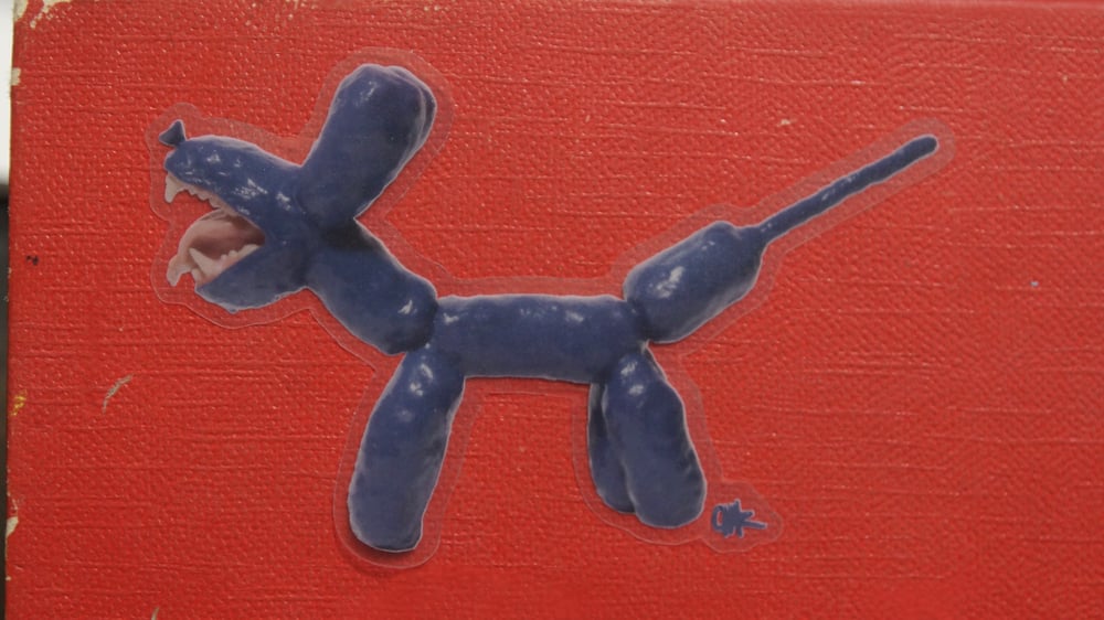 Balloon Dog Sticker
