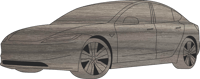 Image 1 of Model 3 Plaid