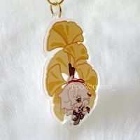 Image 3 of Jing Yuan Frosted Ginkgo charm