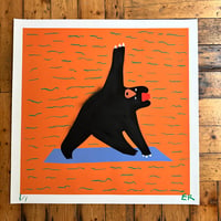 Yogi Bear Pure Vibes Hand Finished Print