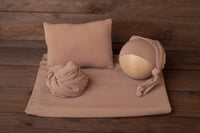 Image 8 of Julia fabric backdrop wrap pillow hat