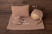 Image 7 of Julia fabric pillow hat backdrop wrap