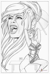 Blood of the Night #1 Original Cover Art 2 (Bridgeport Chronicles)