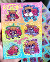 RATGIRL - the sticker sheet! 