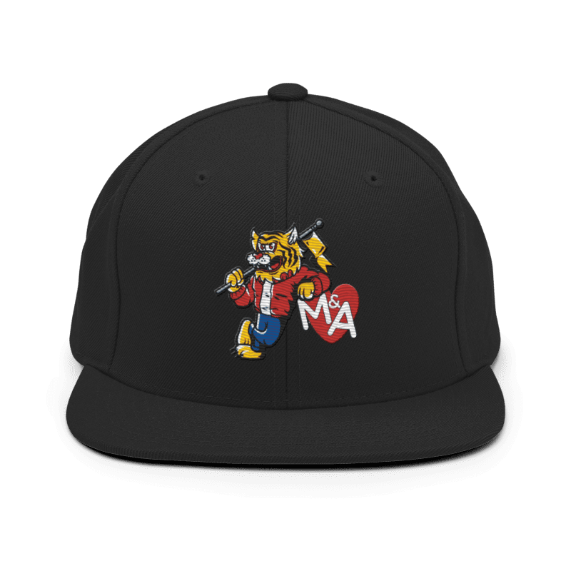 Tiger's Heart Snapback (black)