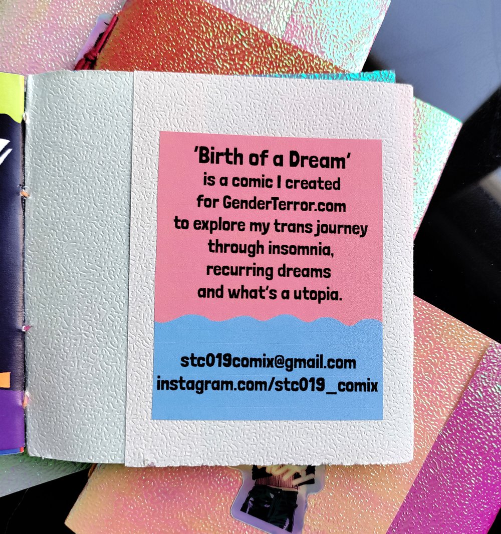 "Birth of a dream" zine 