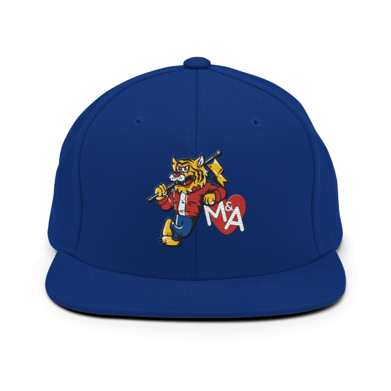Tiger's Heart Snapback (royal)