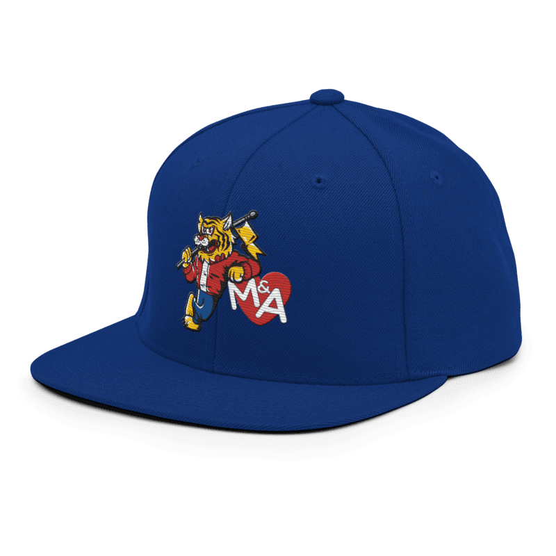 Tiger's Heart Snapback (royal)