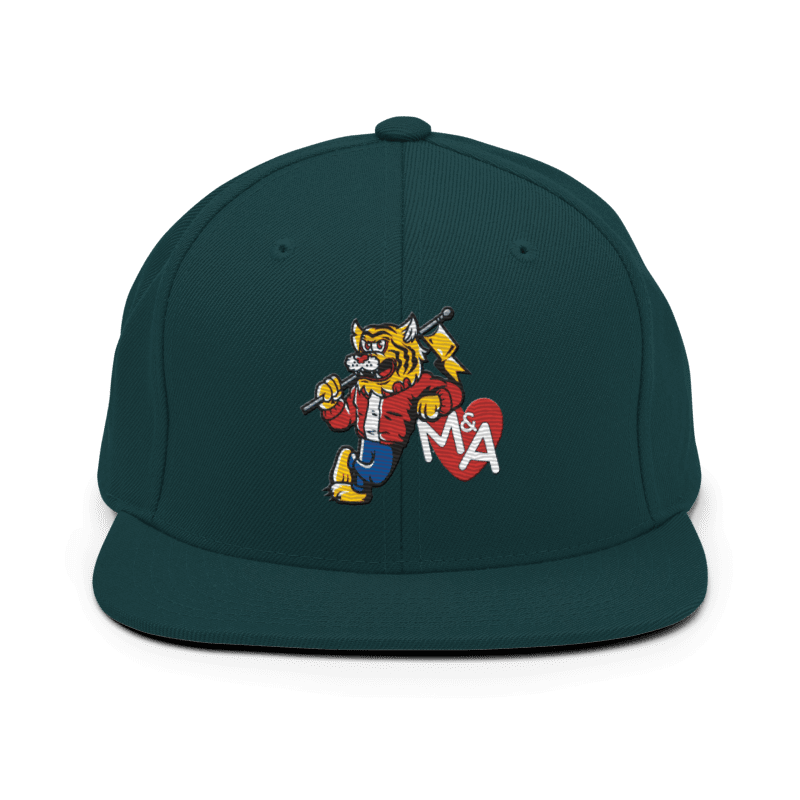 Tiger's Heart Snapback (spruce)