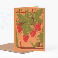 Image 1 of Strawberries card