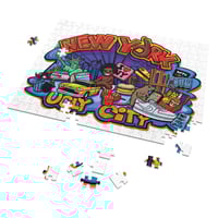 Image 2 of UGLY CITY PUZZLE (252 pieces)