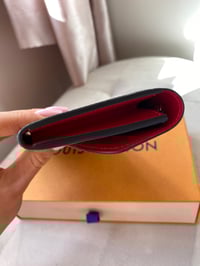 Image 6 of Louis Vuitton Emilie Wallet Red
