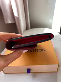 Image 7 of Louis Vuitton Emilie Wallet Red