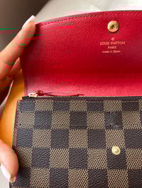 Image 11 of Louis Vuitton Emilie Wallet Red