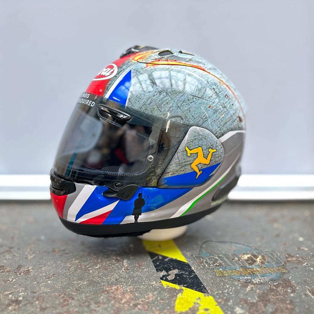 Helmet Graphics Vector Template Arai RX-7V RatMally Graphics