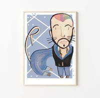 Image 3 of Colección de Láminas “Icons as Cats” – ¡Personajes Famosos en Versión Felina! 🐾🎨