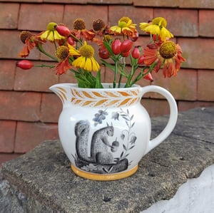 Squirrel and Ox jug