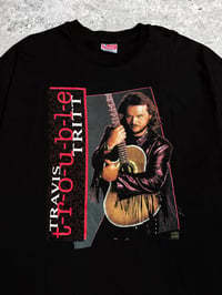 Image 5 of Travis Tritt 1992 ‘Trouble’ T-Shirt