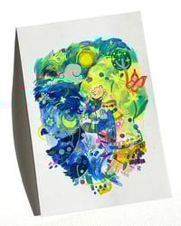 Image 5 of a6 - la nuit embrassant le jour - illustration originale