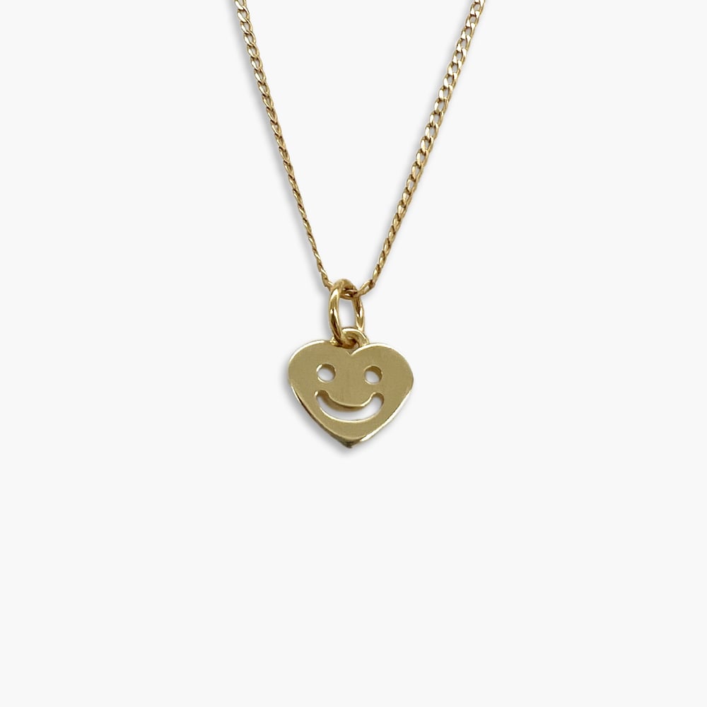 Image of Smiley Heart Pendant